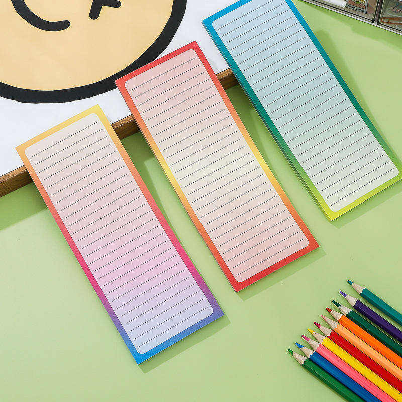 Meal Plan Notepad - 3Pcs/Set Fluorescent Sticky Fridge Meal Plan