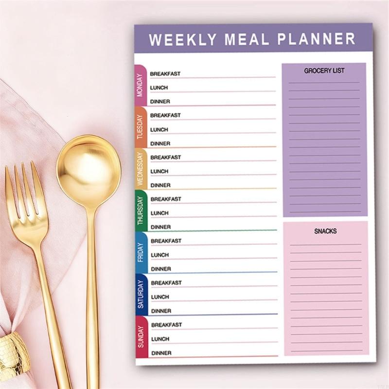 Y5LB Weekly Meal Planning Tear - đánh giá và giá Meal Plan Notepad