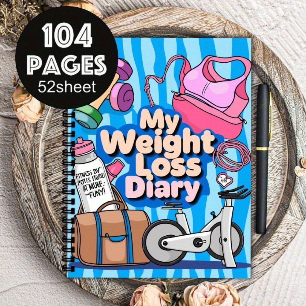 Fitness Tracker Weight Loss Pl - đánh giá và giá Meal Plan Notepad