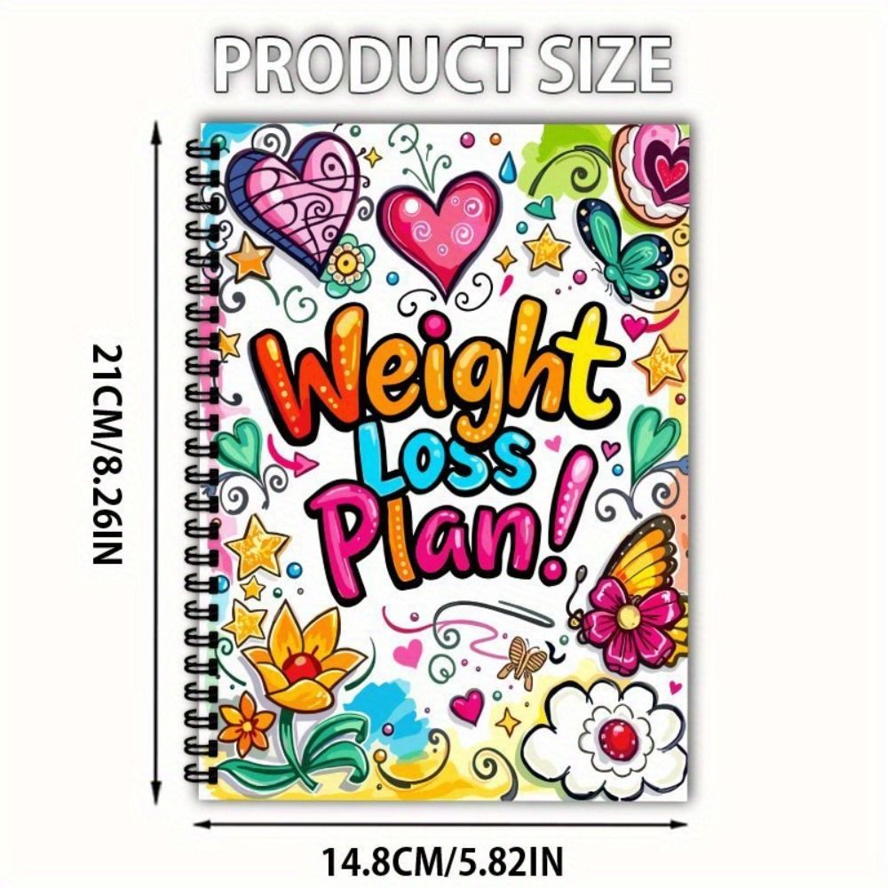 Fitness Tracker Weight Loss Pl - đánh giá và giá Meal Plan Notepad