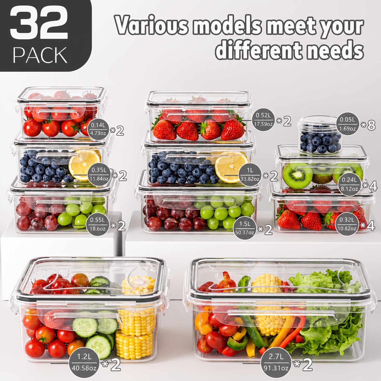 66pcs Food Storage Container S - đánh giá và giá Meal Prep No Microwave