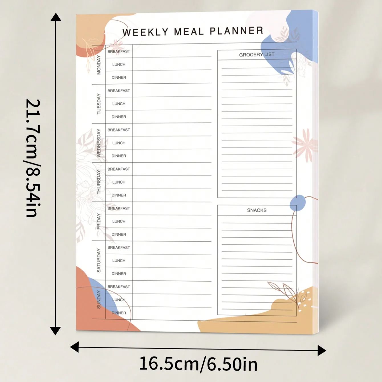 Weekly Meal Planner Pad for Fr - đánh giá và giá Meal Plan Notepad