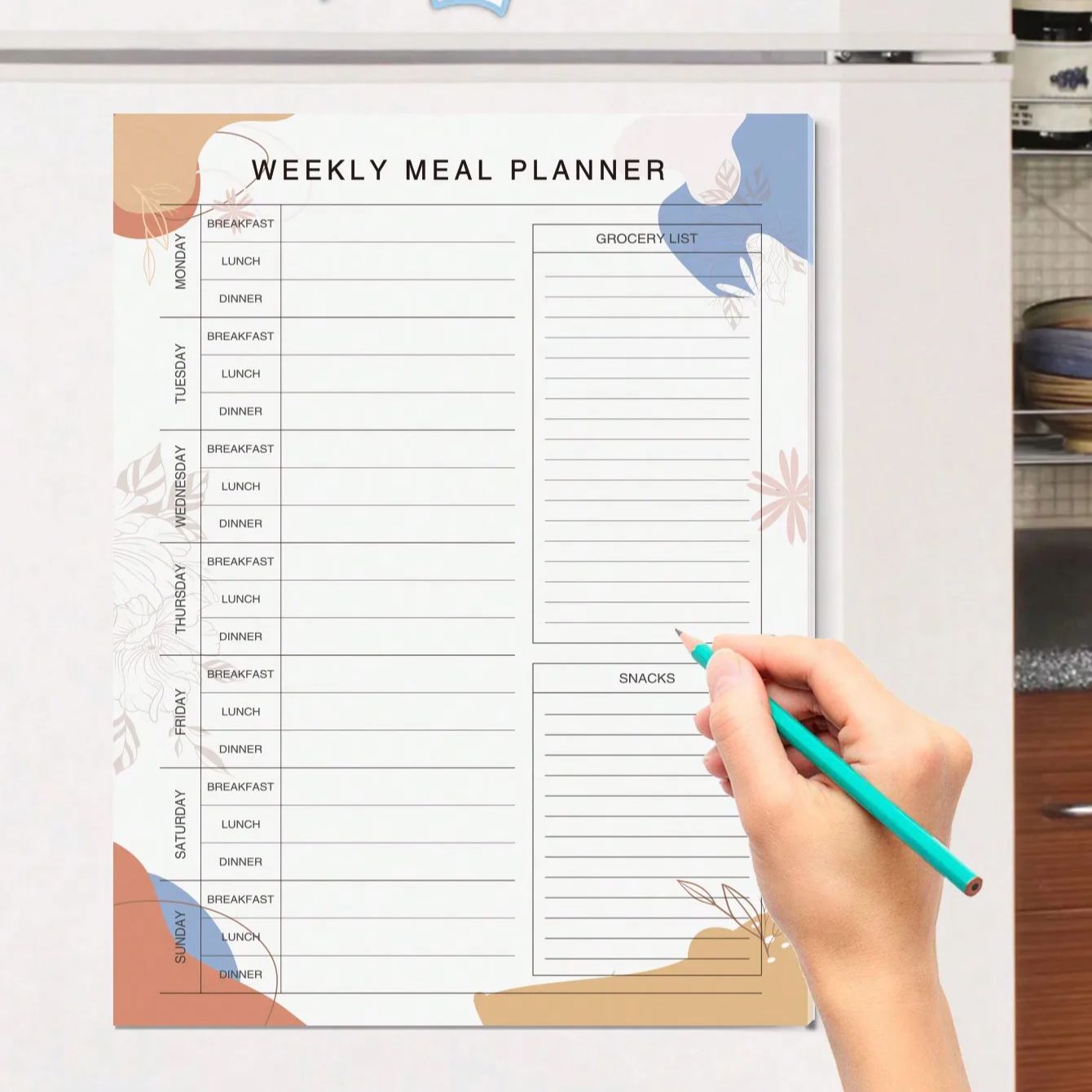 Weekly Meal Planner Pad for Fr - đánh giá và giá Meal Plan Notepad