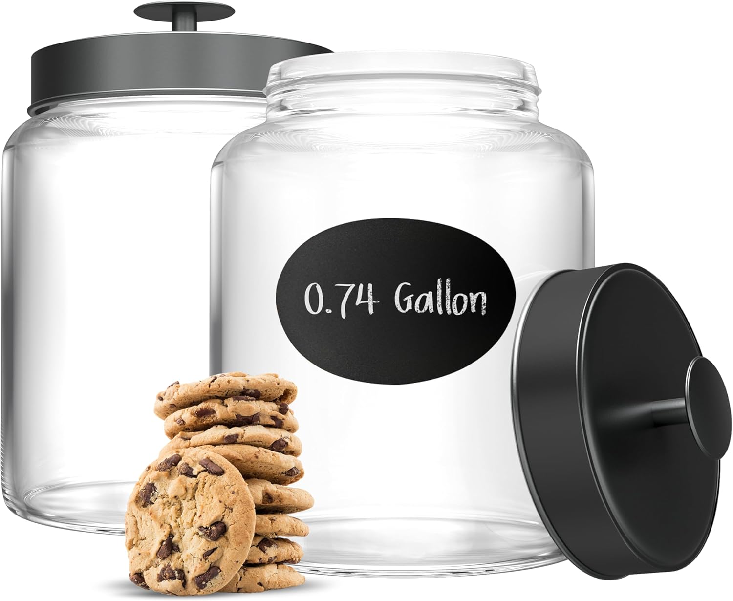 Glass Kitchen Canister Set, Fo - đánh giá và giá Glass Container Set