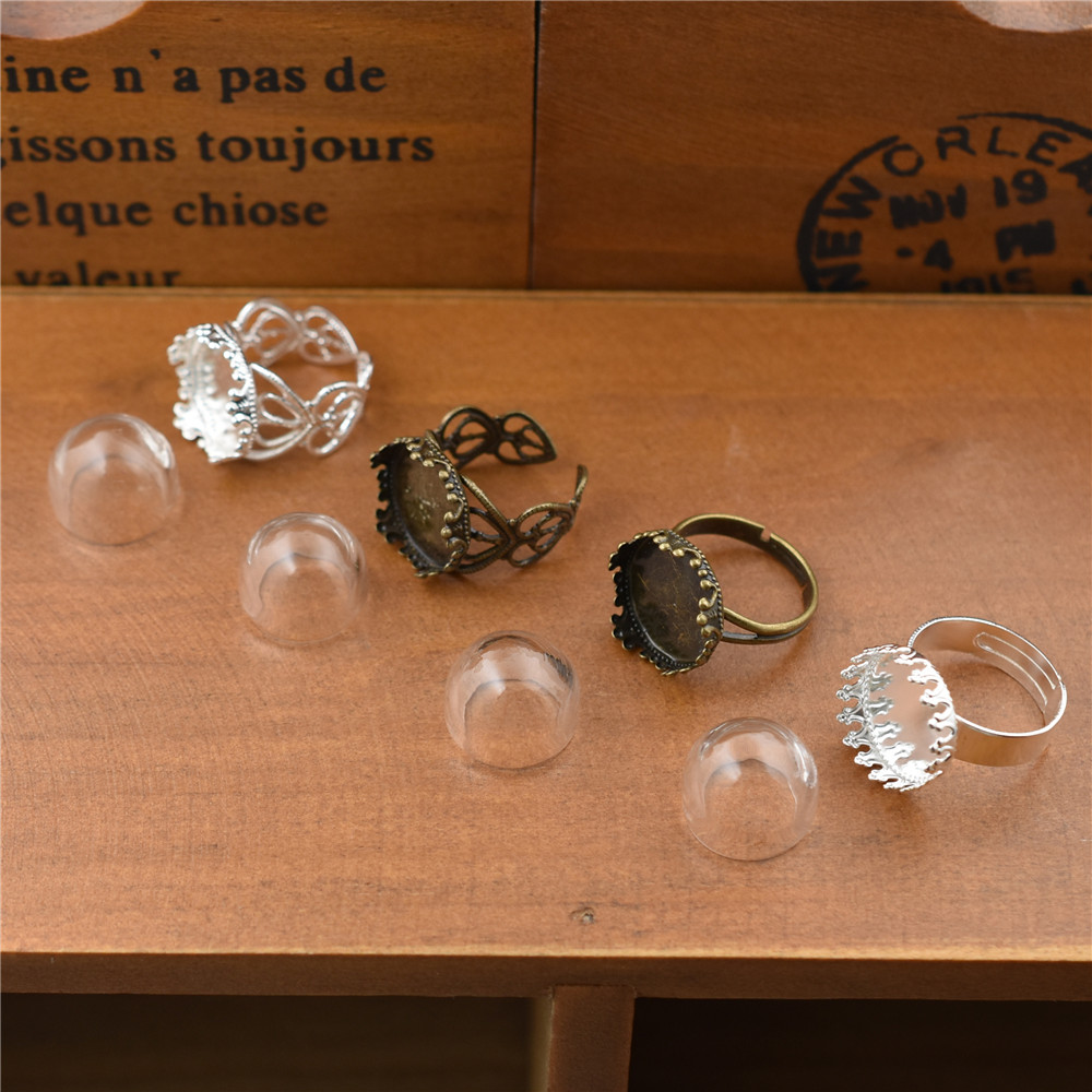 5set 15mm 20mm hollow glass do - đánh giá và giá Glass Container Set