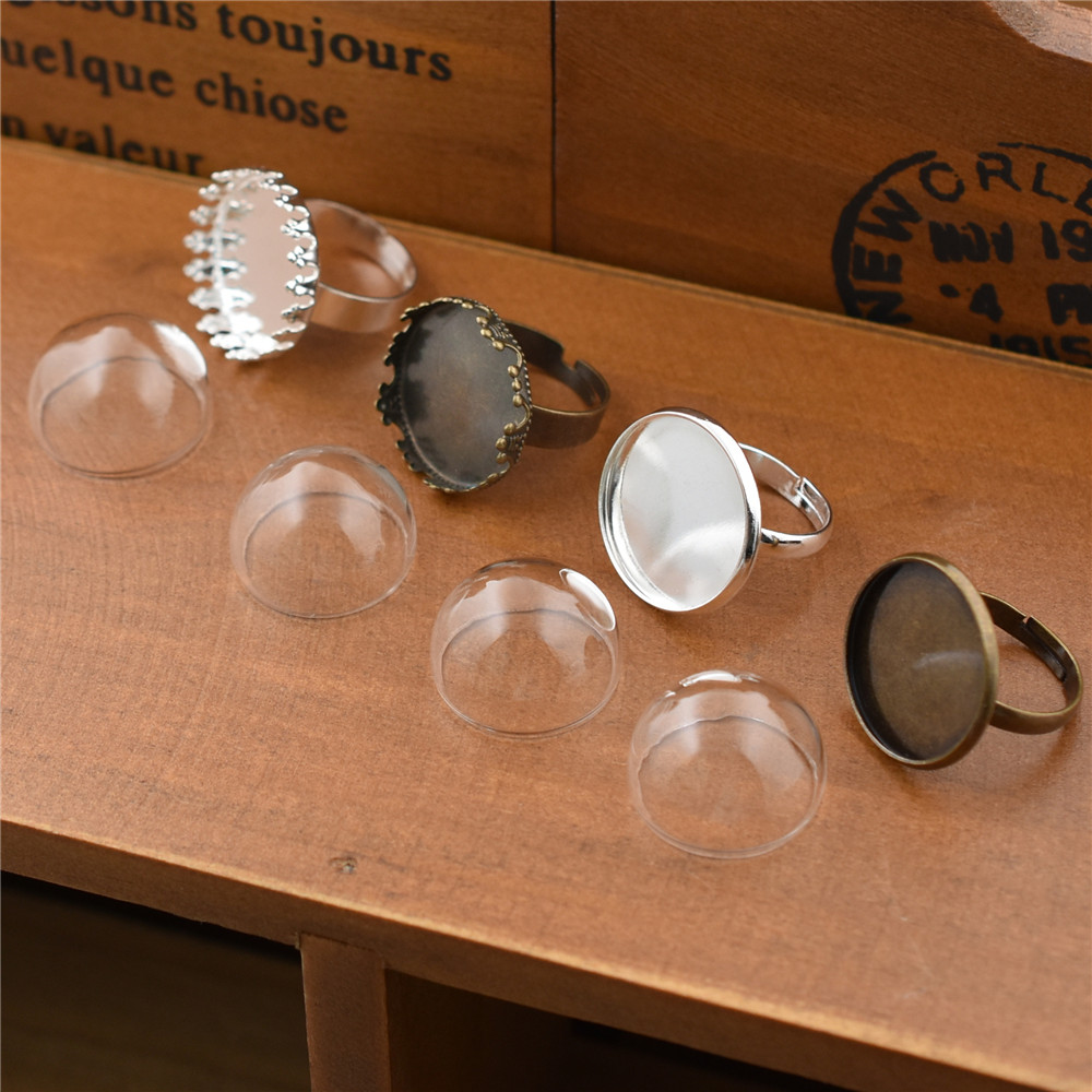 5set 15mm 20mm hollow glass do - đánh giá và giá Glass Container Set
