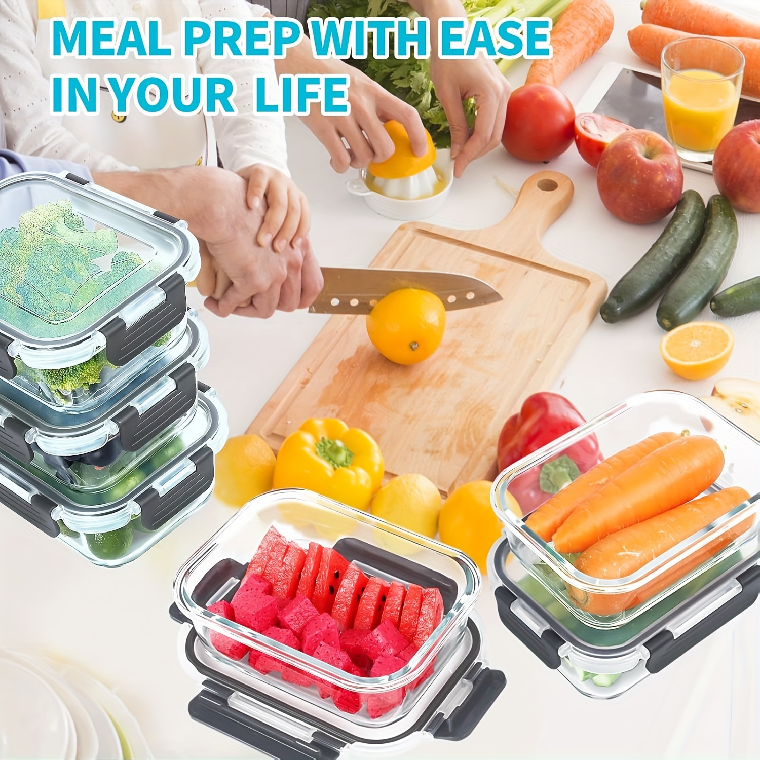 20 Pack 22oz Glass Meal Prep C - đánh giá và giá Meal Prep Glass Containers With Lids