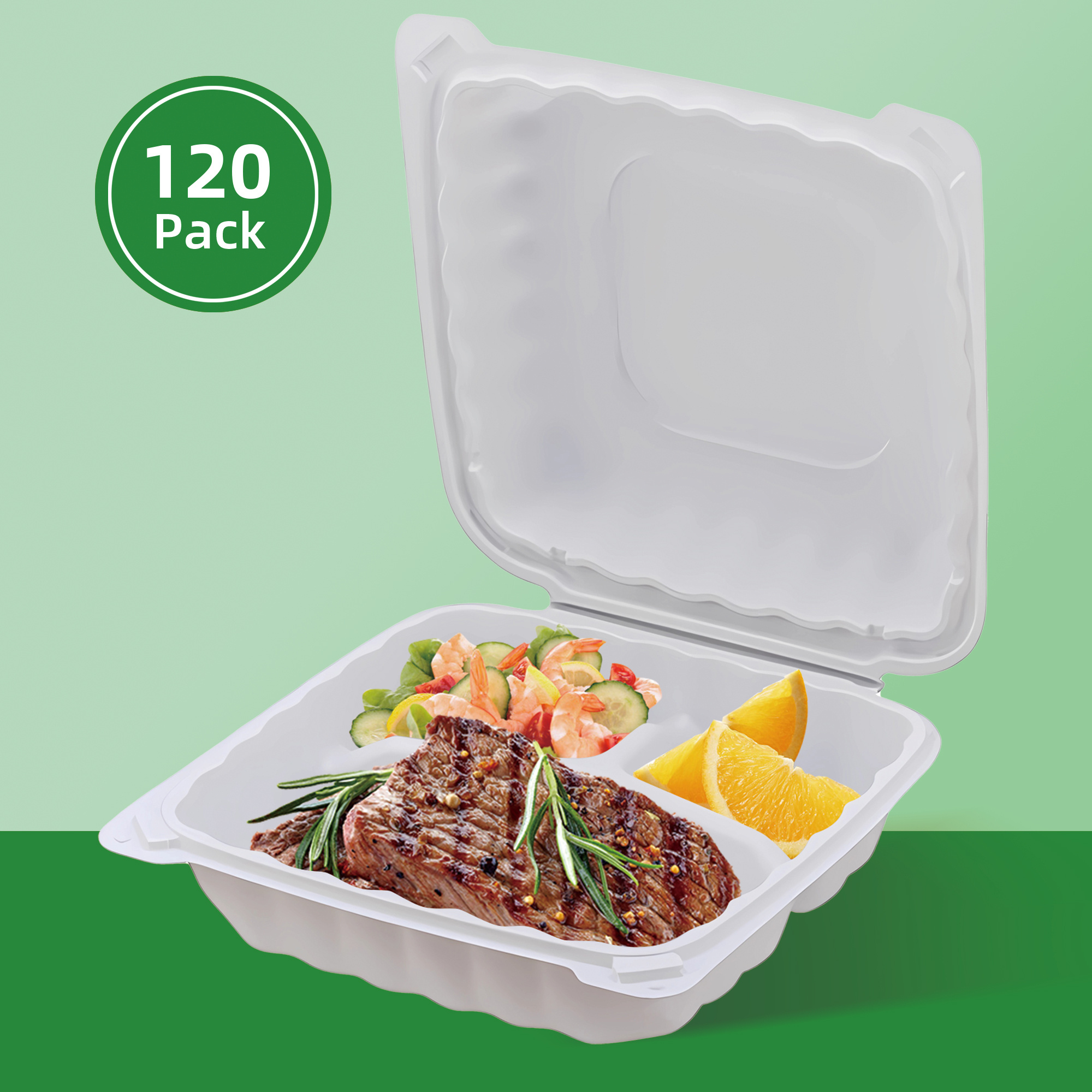 120-Piece 8-Inch & 9-Inch 3-Se - đánh giá và giá Meal Prep No Microwave