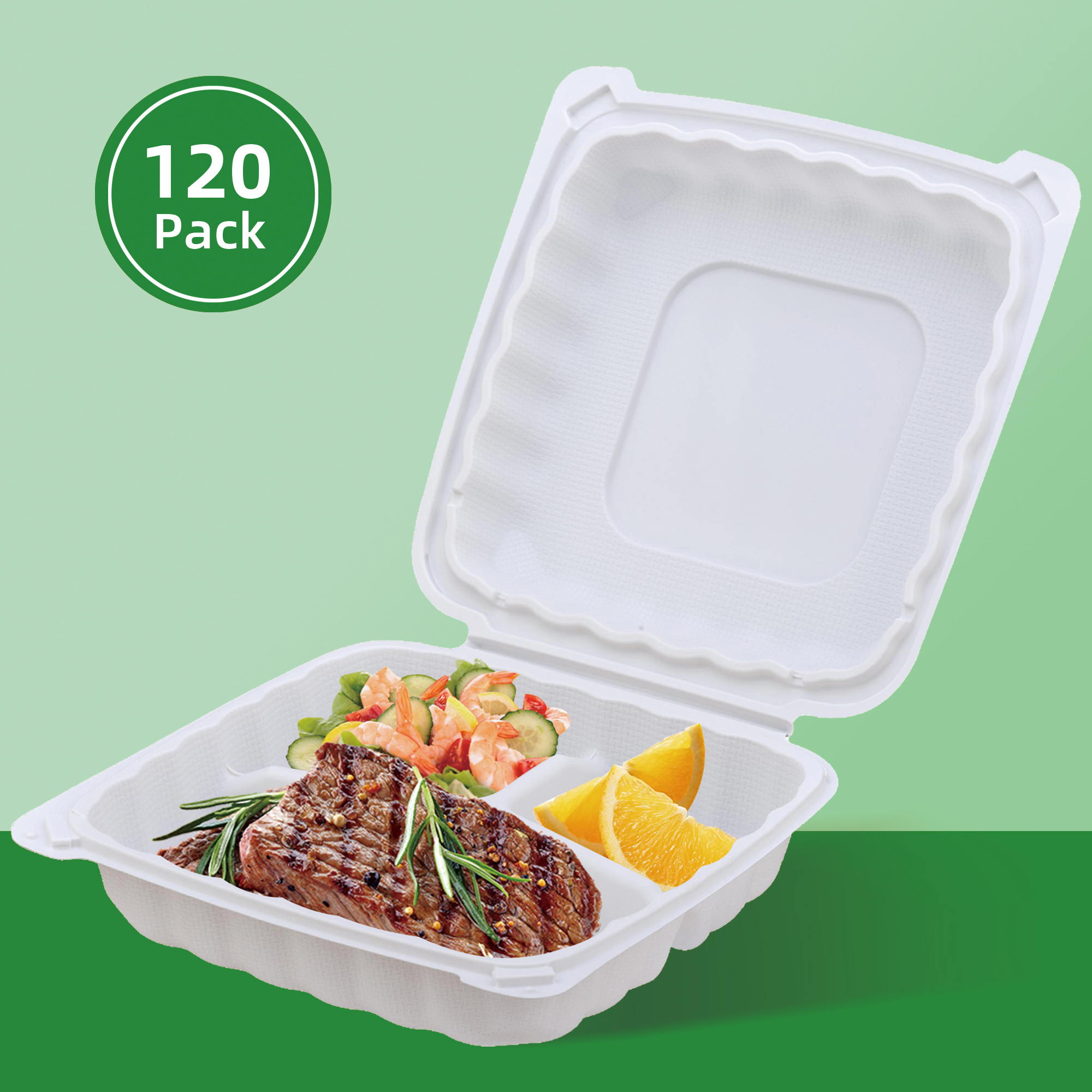 120-Piece 8-Inch & 9-Inch 3-Se - đánh giá và giá Meal Prep No Microwave