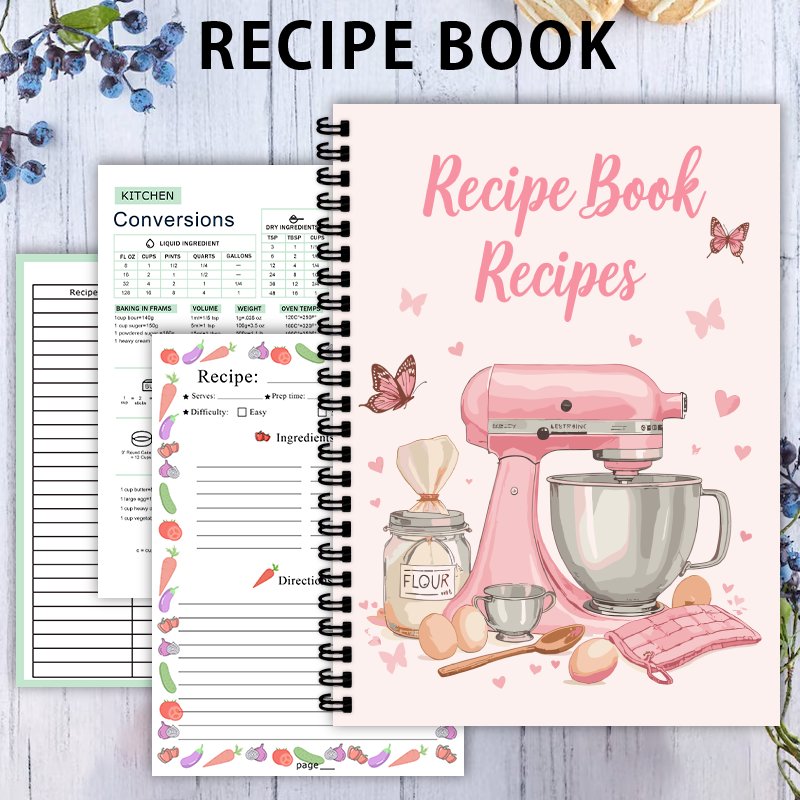 A5 Blank Recipe Book - Persona - đánh giá và giá Meal Plan Notepad