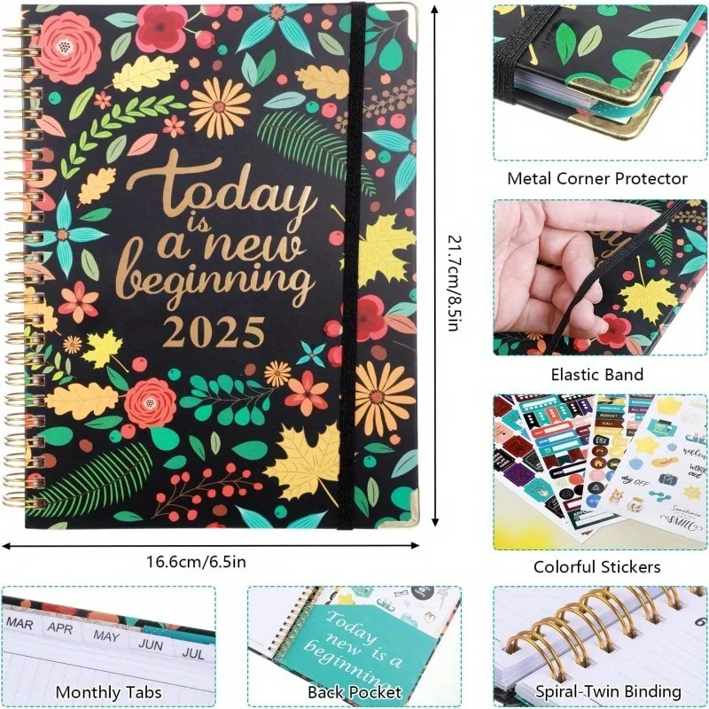 2025 Weekly & Monthly Planner  - đánh giá và giá Meal Plan Notepad