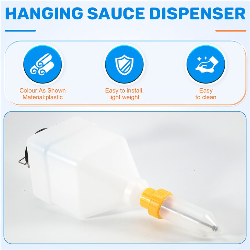 AB47-5.5L Sauce Bottle Squeeze - đánh giá và giá Sauce Squeeze Bottle