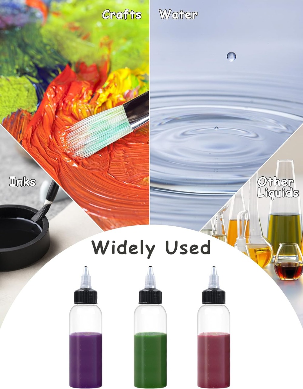 6 Pcs 2oz Plastic Squeeze Bott - đánh giá và giá Sauce Squeeze Bottle