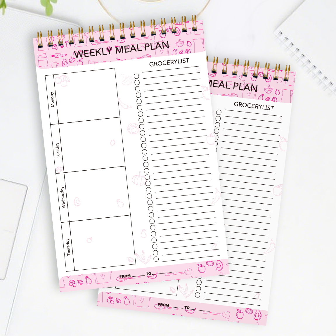 Weekly Meal Planner Notepad wi - đánh giá và giá Meal Plan Notepad