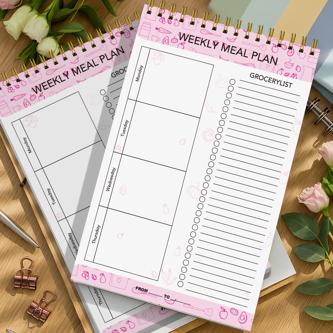 Weekly Meal Planner Notepad wi - đánh giá và giá Meal Plan Notepad