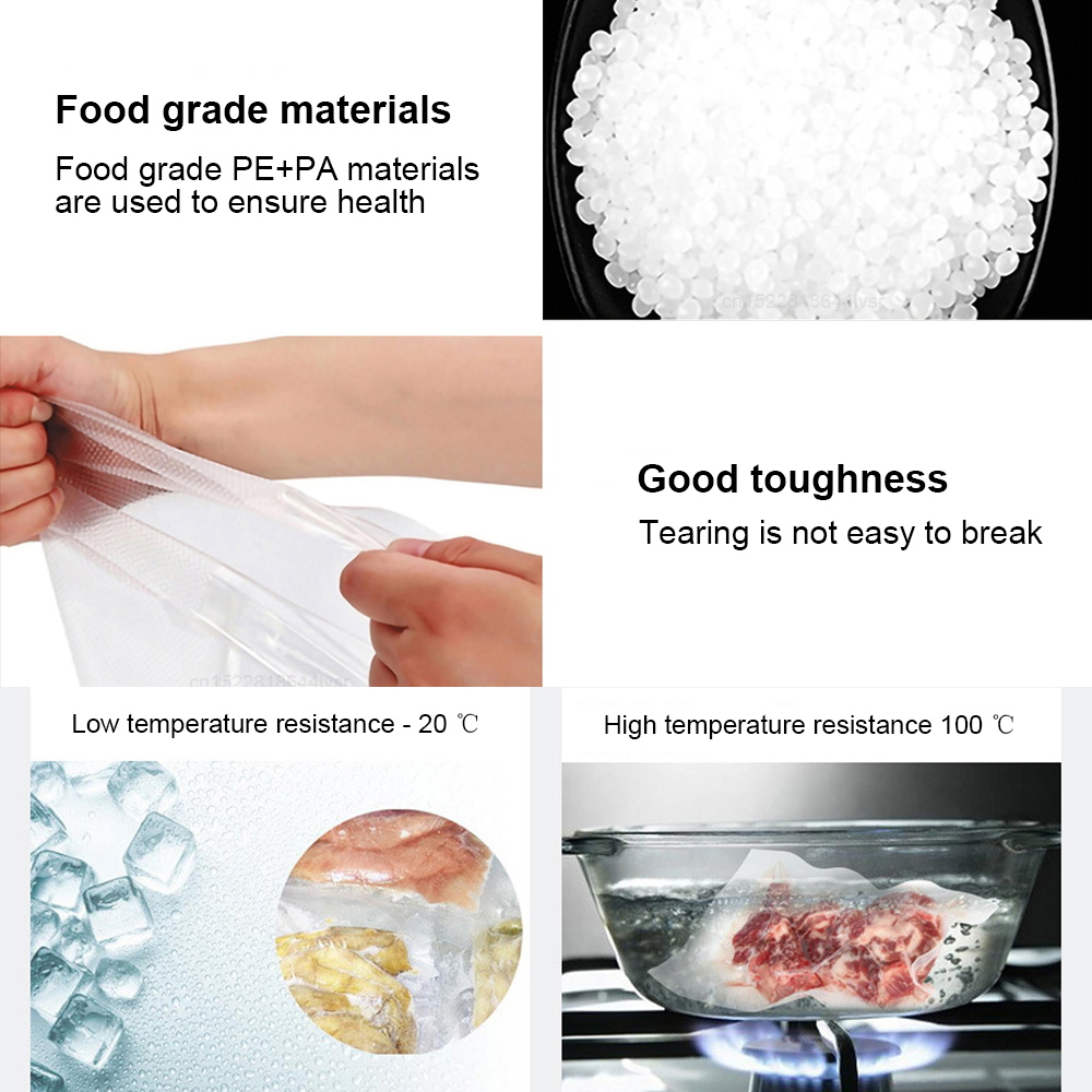 Vacuum Sealer Bags Vacuum Food - đánh giá và giá Meal Prep Vacuum Sealer