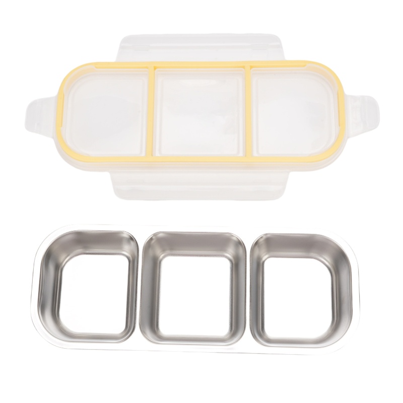 Stainless Steel Lunch Box For  - đánh giá và giá Meal Prep No Microwave