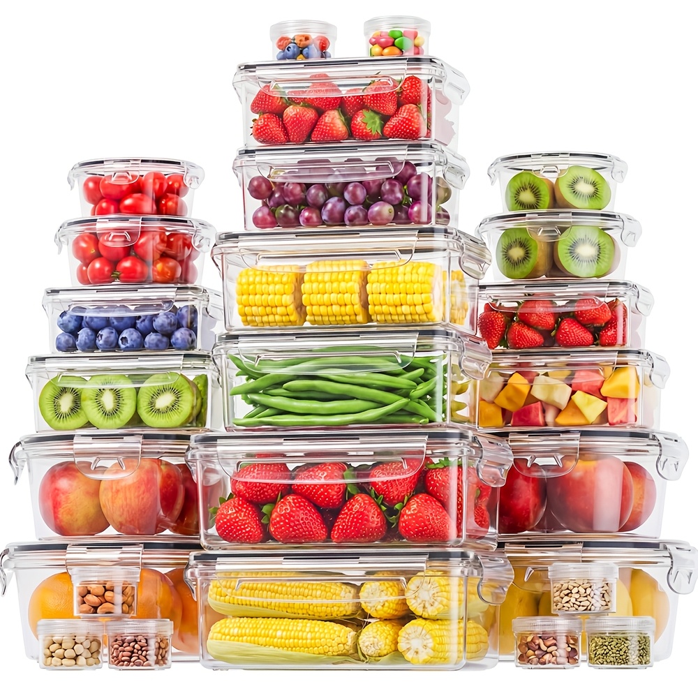 70/62/54-Piece Food Storage Se - đánh giá và giá Meal Prep No Microwave
