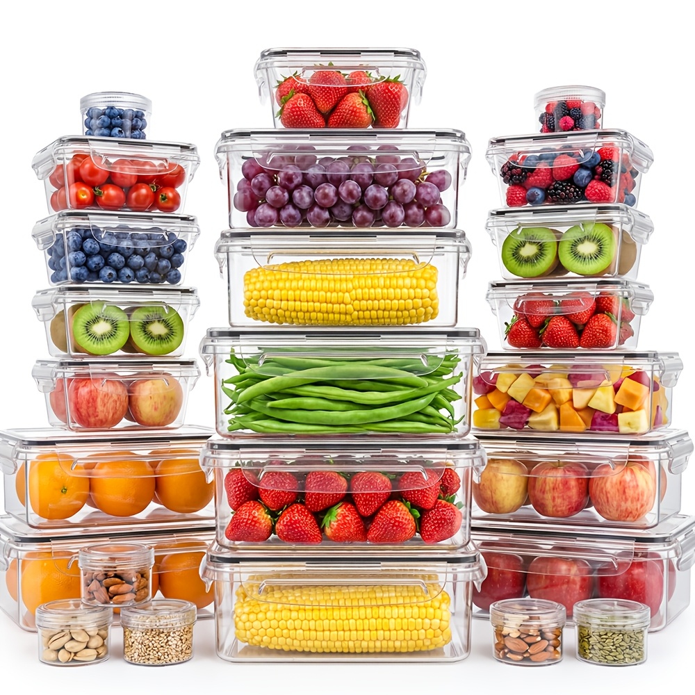 70/62/54-Piece Food Storage Se - đánh giá và giá Meal Prep No Microwave