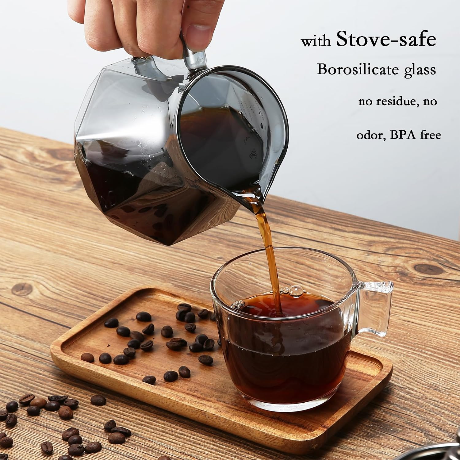 Magpie Glass Coffee Pot For V6 - đánh giá và giá Glass Container Set
