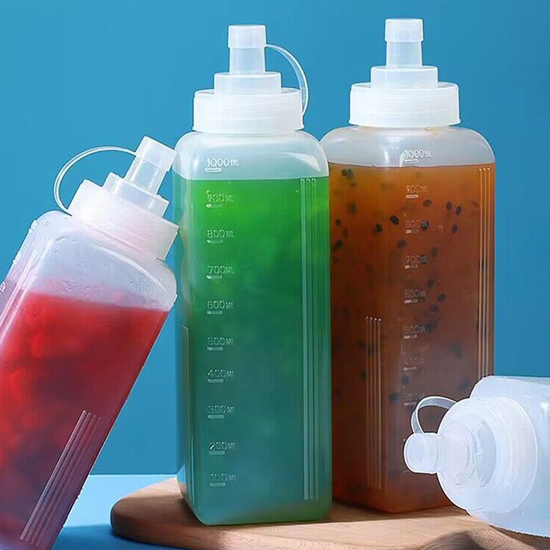 600/800/1000ML Squeeze Condime - đánh giá và giá Sauce Squeeze Bottle