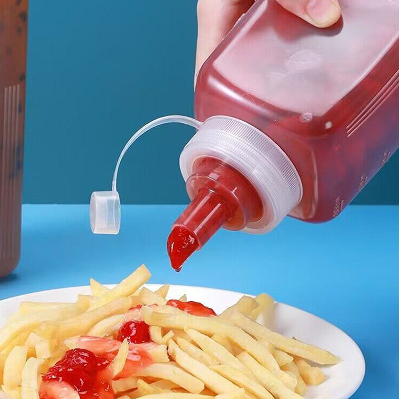 600/800/1000ML Squeeze Condime - đánh giá và giá Sauce Squeeze Bottle
