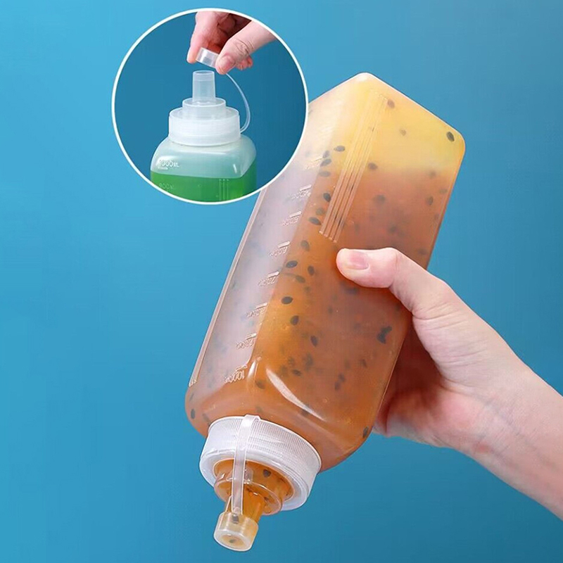 600/800/1000ML Squeeze Condime - đánh giá và giá Sauce Squeeze Bottle