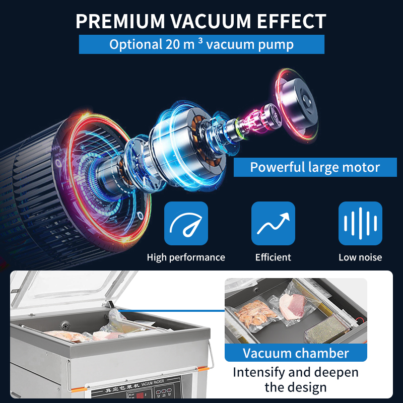 DZ-500  Vertical Single Chambe - đánh giá và giá Meal Prep Vacuum Sealer