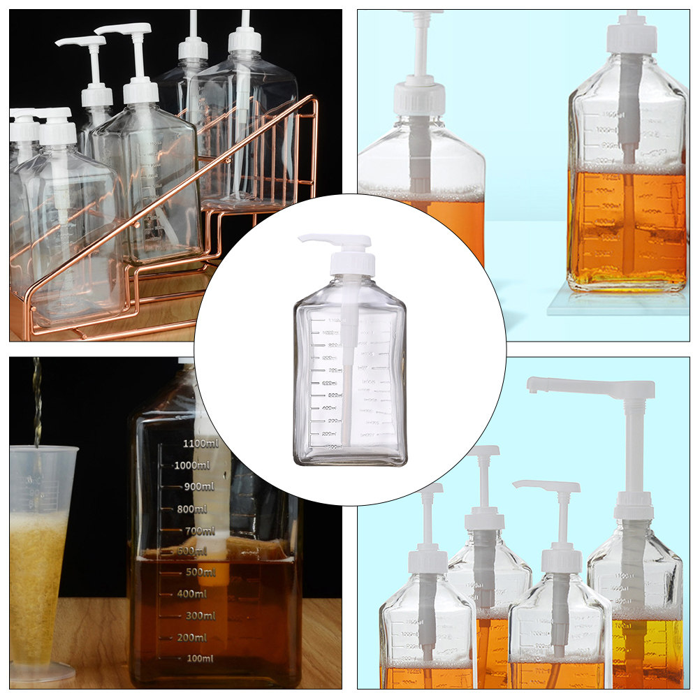 1Pcs Glass Hand Press Syrup St - đánh giá và giá Sauce Squeeze Bottle