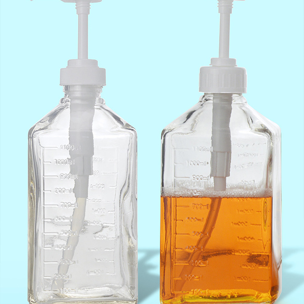 1Pcs Glass Hand Press Syrup St - đánh giá và giá Sauce Squeeze Bottle