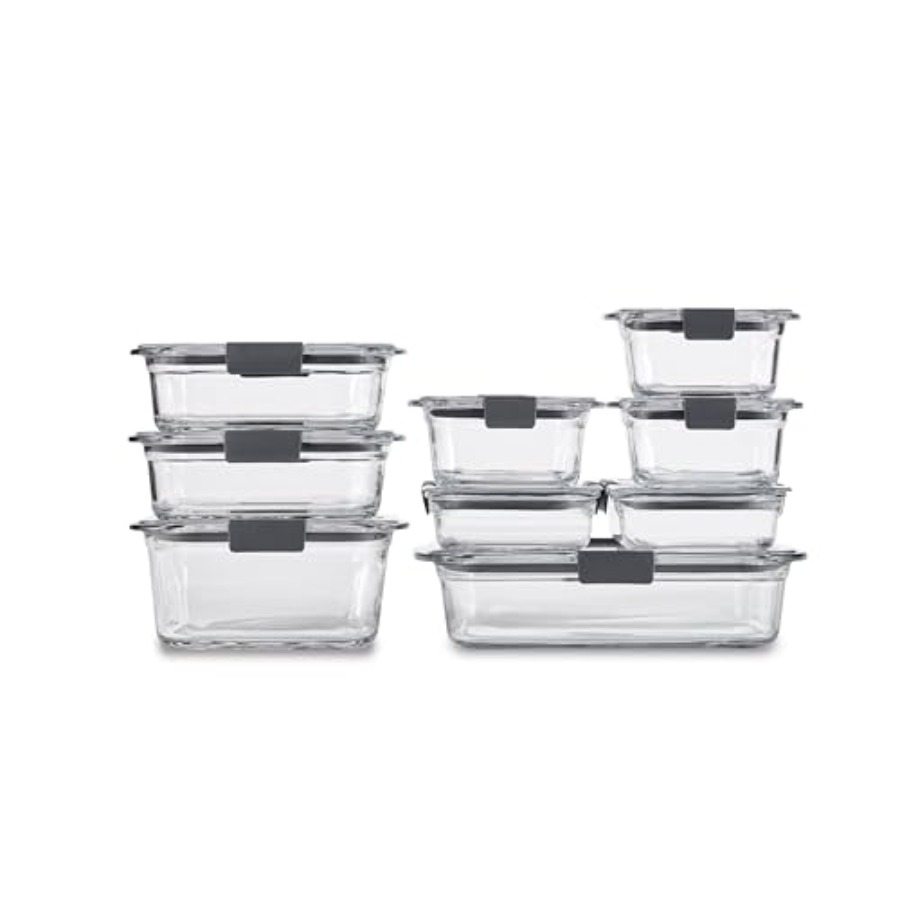 Brilliance Glass Food Storage  - đánh giá và giá Glass Container Set