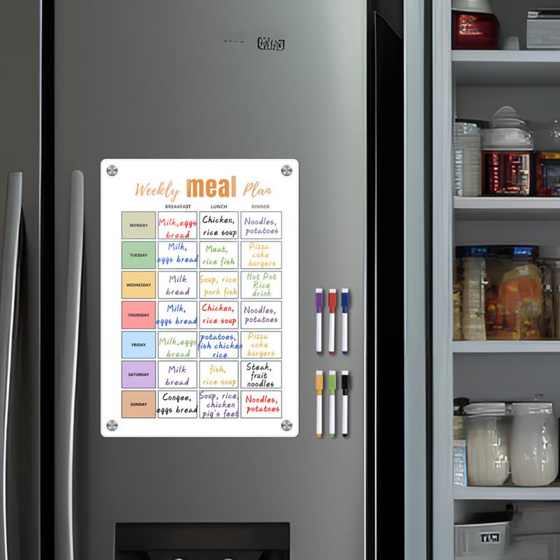 Meal Planner Magnetic White Me - đánh giá và giá Meal Plan Notepad