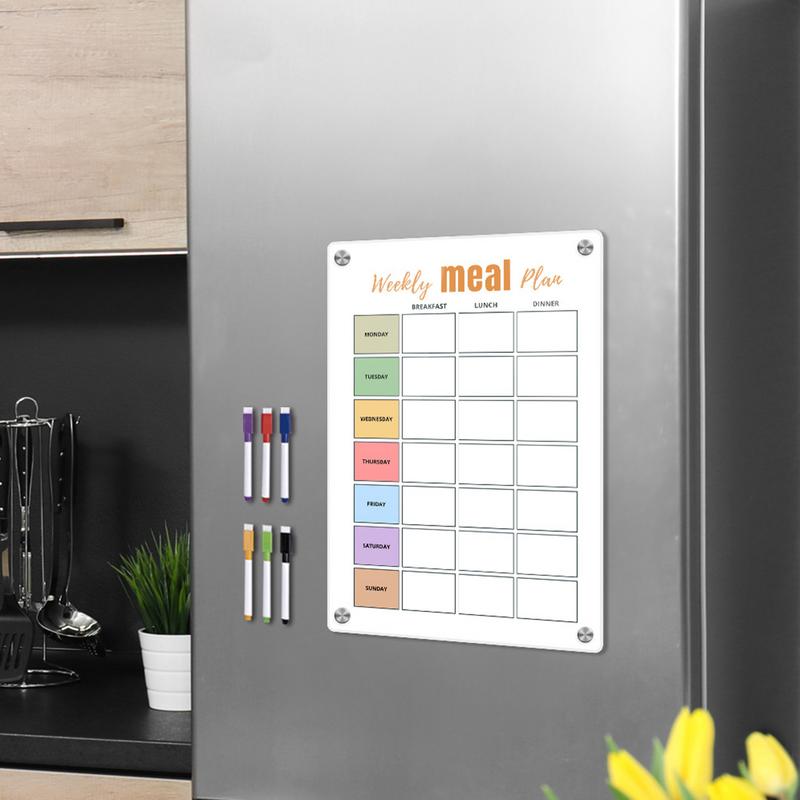 Meal Planner Magnetic White Me - đánh giá và giá Meal Plan Notepad