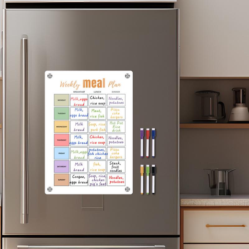 Meal Planner Magnetic White Me - đánh giá và giá Meal Plan Notepad