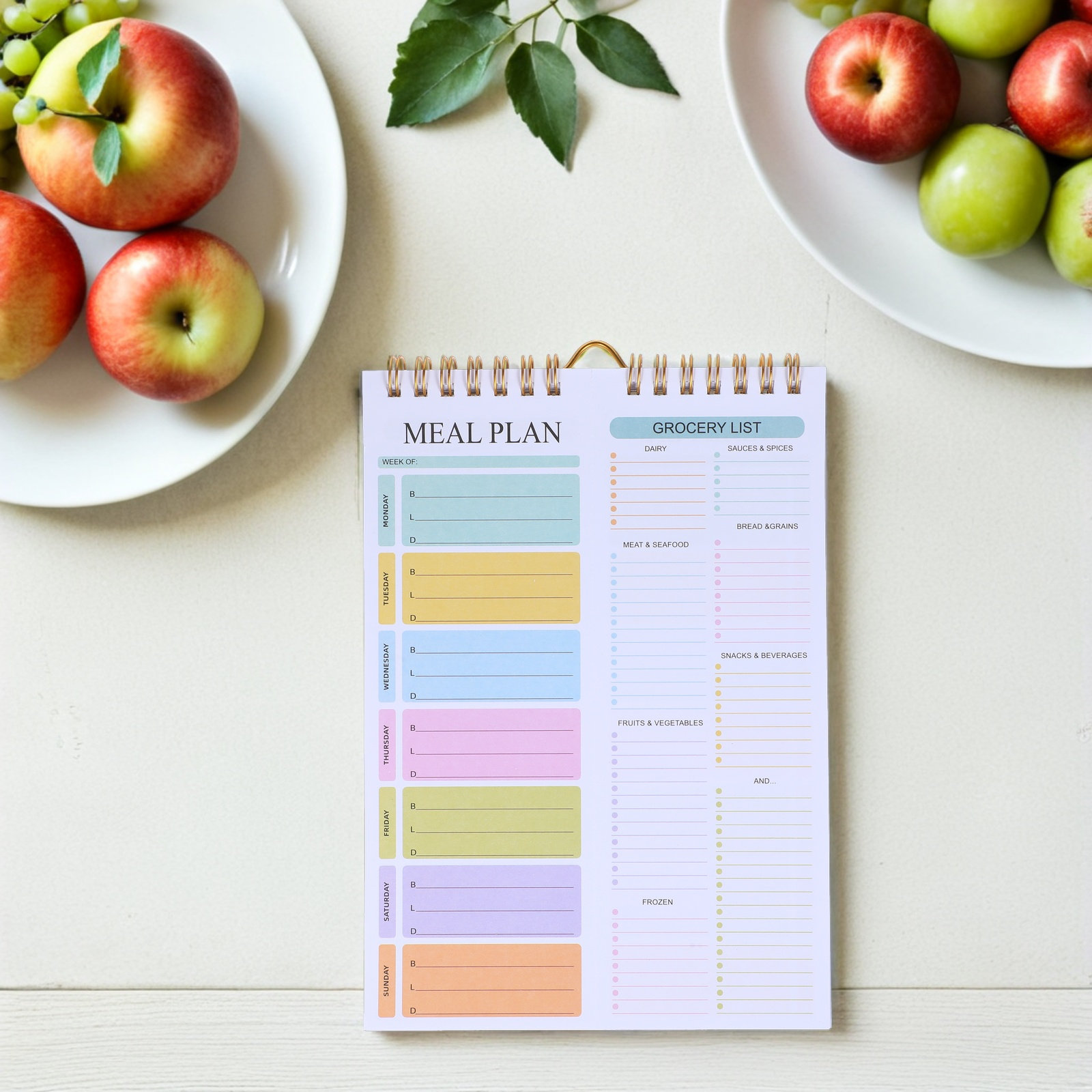 Undated Weekly Meal Planner No - đánh giá và giá Meal Plan Notepad