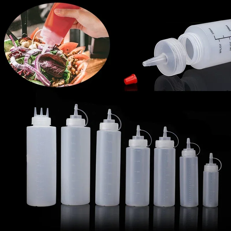 10Pcs 120ml-1000ml Empty Plast - đánh giá và giá Sauce Squeeze Bottle