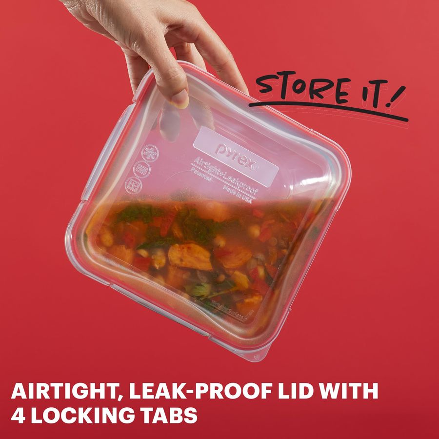 Freshlock 5Pack, 4 Cup Glass F - đánh giá và giá Meal Prep Glass Containers With Lids