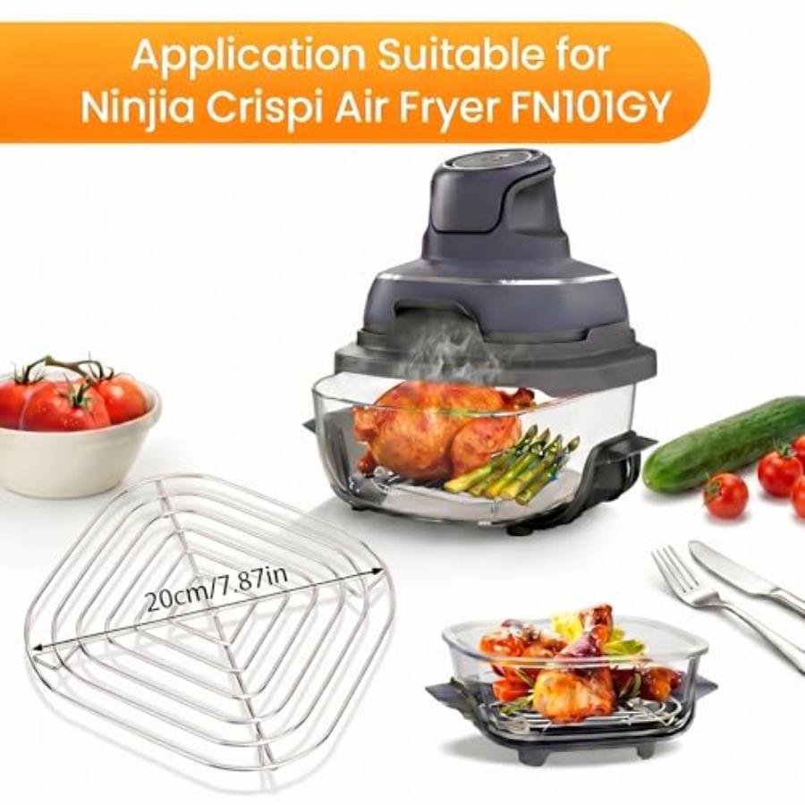 Air Fryer Accessories for Ninj - đánh giá và giá Glass Container Set