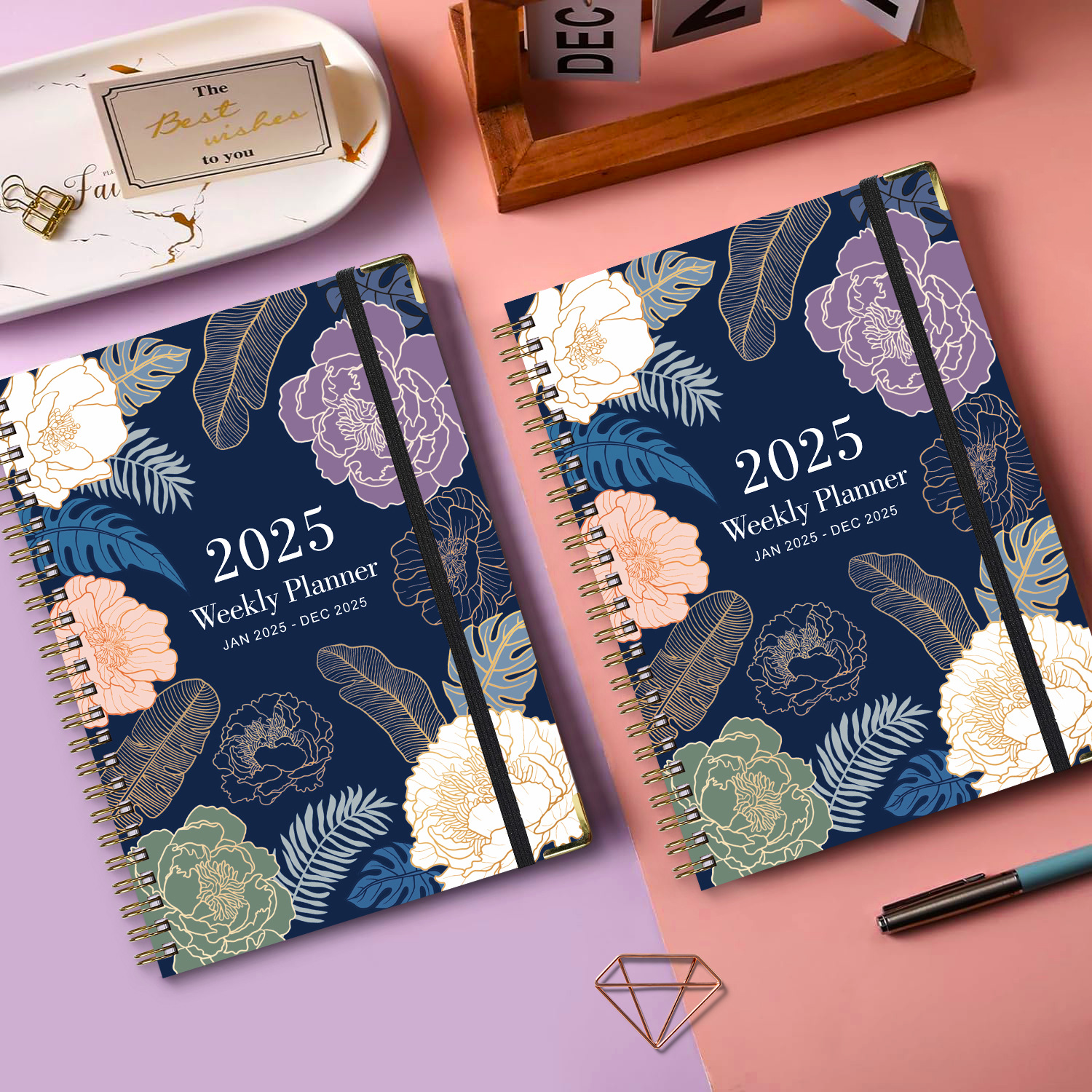 Bview Art 2025 Weekly Planner  - đánh giá và giá Meal Plan Notepad